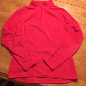 The North Face 1/4 zip pullover fleece - size M